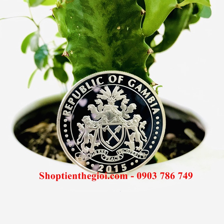 Xu hình con Rắn Gambia 1000 Dalasis 2015  -  SP005212